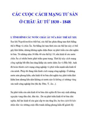  Cách Mạng 1848 ở Pháp: Một Cuộc Bão Phụ Nữ và Thường Dân Lật Đảo Quyền lực